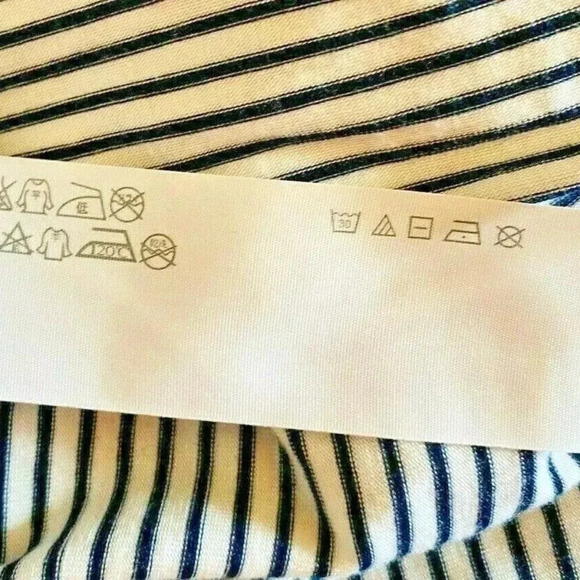 ABERCROMBIE & FITCH Women Long Sleeve Pull Over Cold Shoulder Striped Top Sz XS - Picture 10 of 12